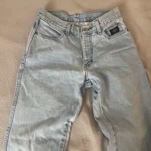 Harley Davidson light wash straight leg Jean